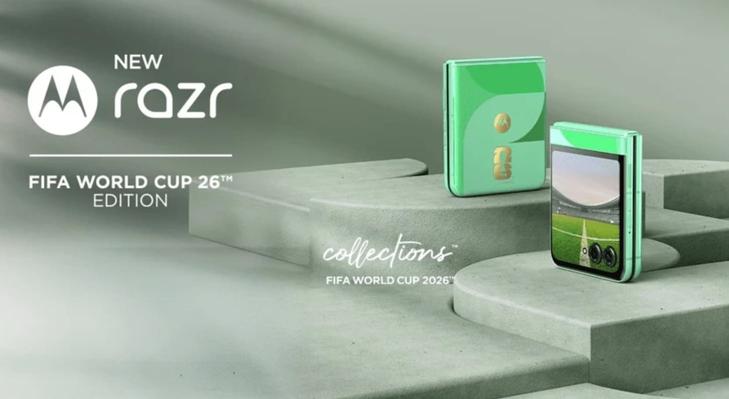 Motorola Razr 60 FIFA World Cup 26™️ Edition ra mắt tại CES 2026