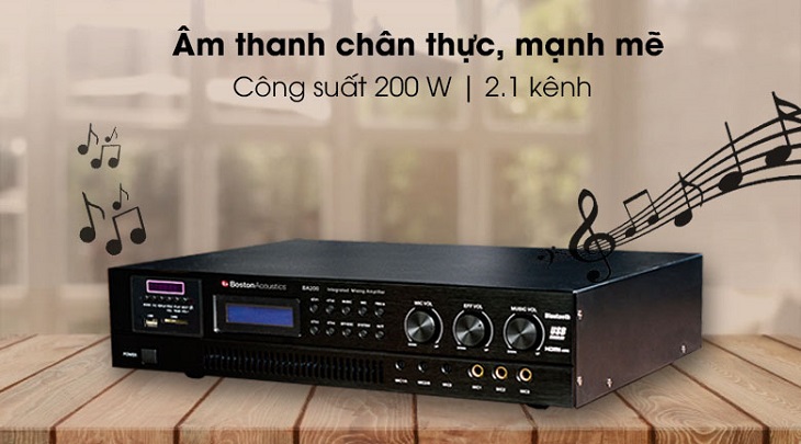 Amply Karaoke Boston Acoustics BA200