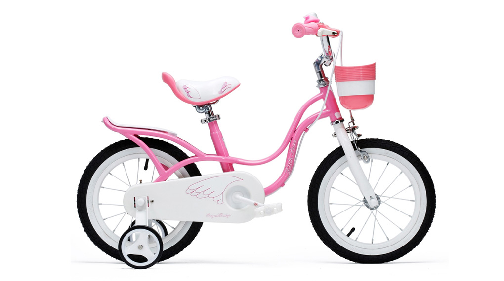 Xe đạp trẻ em RoyalBaby Little Swan RB16-18 16 inch Hồng có kích thước bánh xe là 16 inch