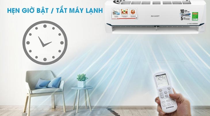 Nếu bạn rời phòng trong ít phút thì không nên tắt điều hòa