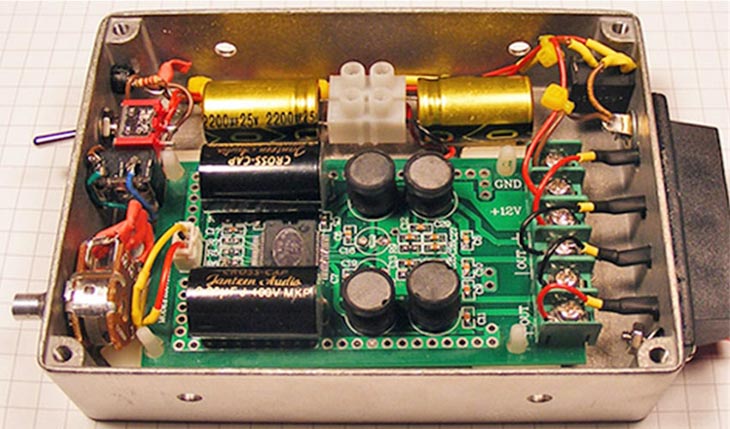 Amply Transistor sử dụng công nghệ khuếch đại bán dẫn