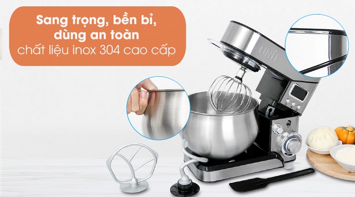 Máy nhồi bột đánh trứng Unie EM2