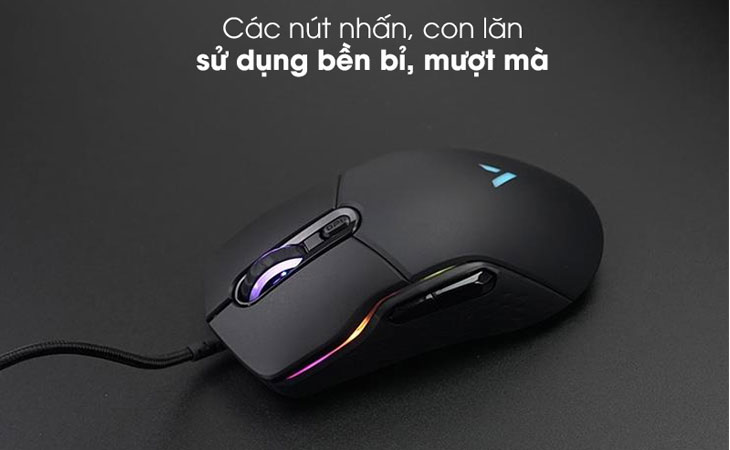 Chuột có dây Rapoo sử dụng bền bỉ và mượt mà