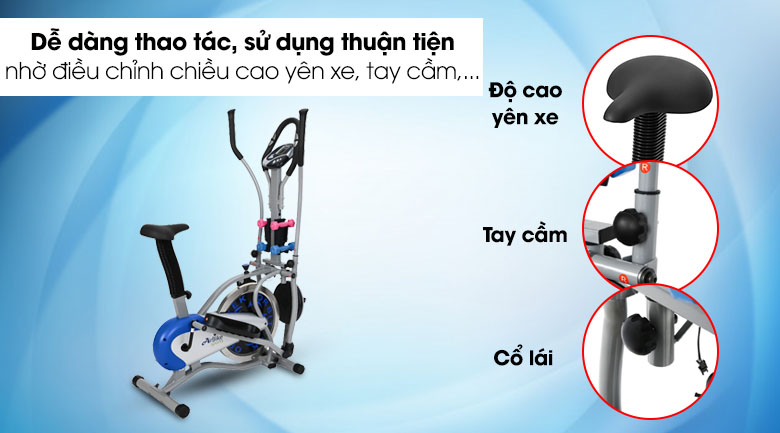 Xe đạp tập thể dục Airbike Sports ORBITREK 2085
