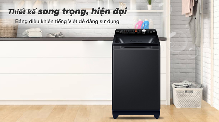 Máy giặt Aqua 10 Kg AQW-FR101GT BK