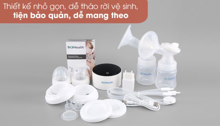 Mẹ nên chọn mua máy hút sữa nhỏ gọn, dễ dàng mang theo