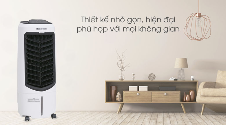 Quạt điều hòa Honeywell TC10PE có thiết kế nhỏ gọn, hiện đại phù hợp với mọi không gian