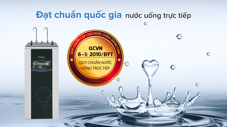 Máy lọc nước RO nóng nguội lạnh Kangaroo KG10A3 10 lõi