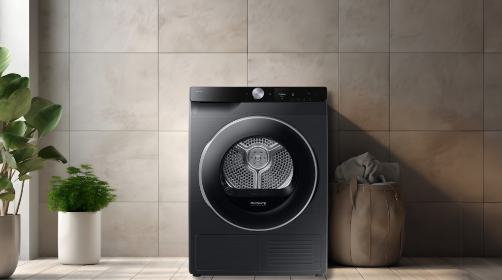 Máy sấy Samsung DV90T6240LB/SV ứng dụng công nghệ sấy bơm nhiệt, giúp làm khô quần áo nhẹ nhàng, tiết kiệm năng lượng hiệu quả