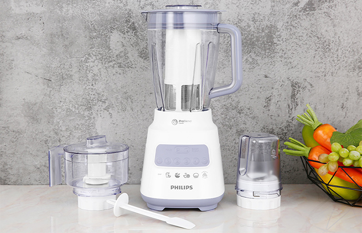 Máy xay sinh tố Philips HR2223/00 cối xay lớn với dung tích 1.5 lít