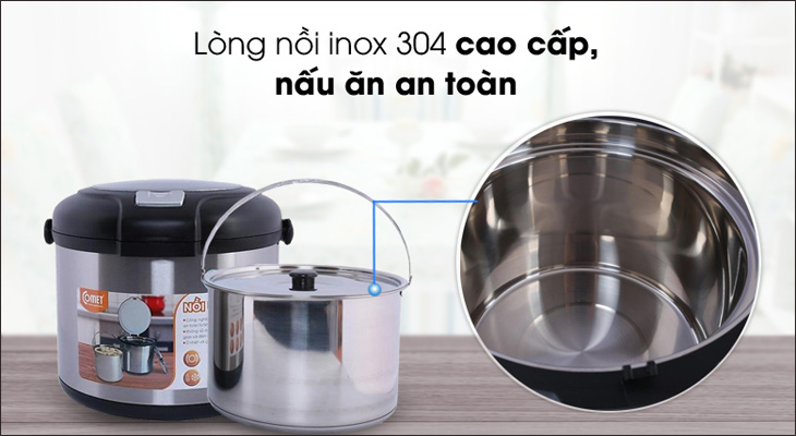Tính an toàn của nồi ủ