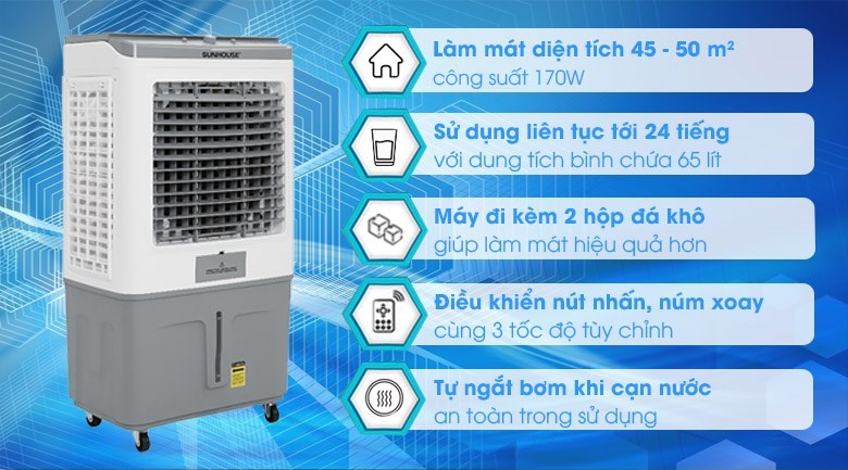 Quạt điều hòa Sunhouse SHD7757
