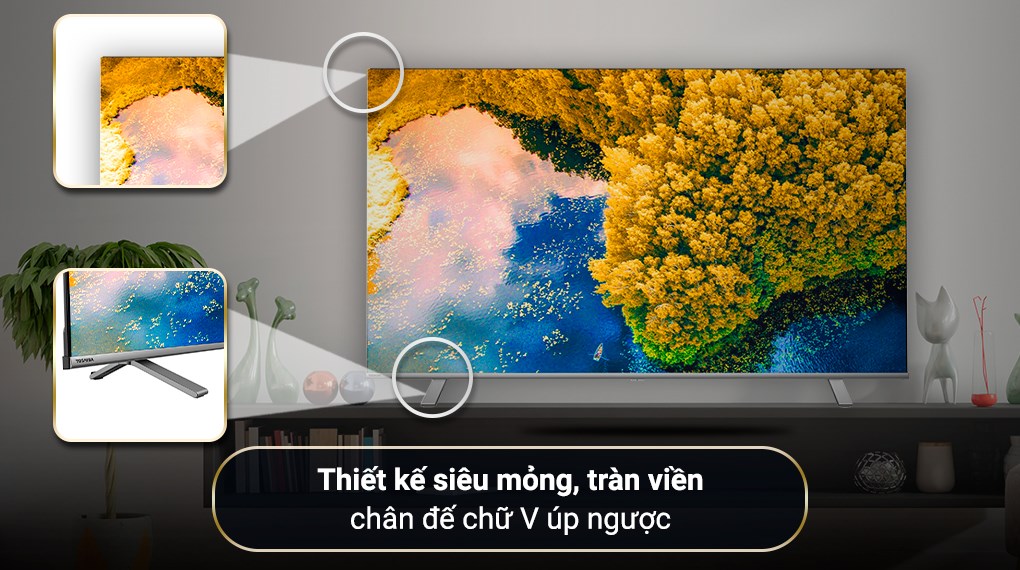 Google Tivi Toshiba 4K 55 inch 55C350LP