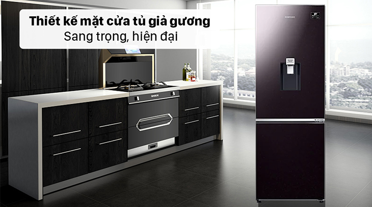 Tủ lạnh ngăn đá dưới có thiết kế hiện đại, sang trọng
