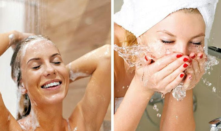 Nước axit nhẹ có thể dùng để rửa mặt, gội đầu,...