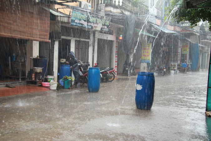 hứng nước mưa sử dụng có tốt?