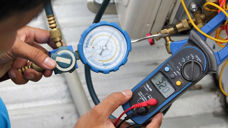 Cục nóng điều hòa bị thiếu gas có thể gây ra tình trạng cục nóng hoạt động lúc chạy và lúc không chạy