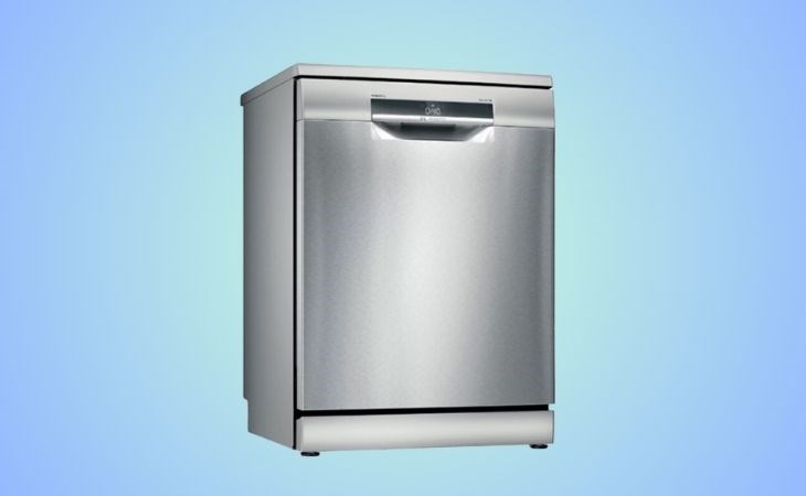 Máy rửa chén độc lập Bosch SMS6ZCI08E có kiểu dáng hiện đại, nhỏ gọn có tính năng khóa trẻ em đảm bảo an toàn cho gia đình