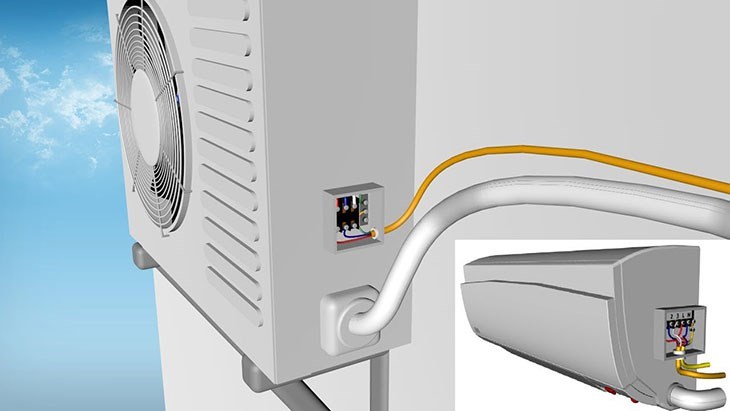 Khi điều hòa bị hết gas hoặc không đủ gas, block máy lạnh sẽ phải vận hành liên tục, gây hiện tượng nóng lên nhanh