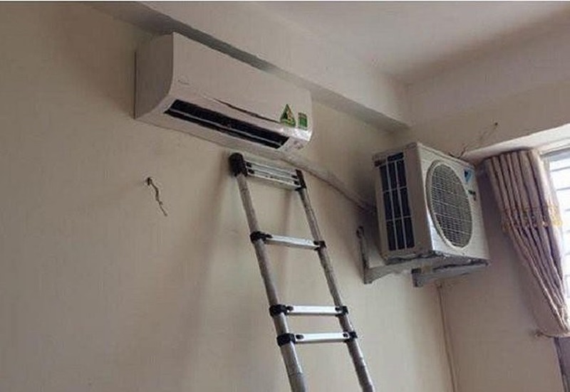 Không đặt dàn nóng và dàn lạnh quá gần nhau