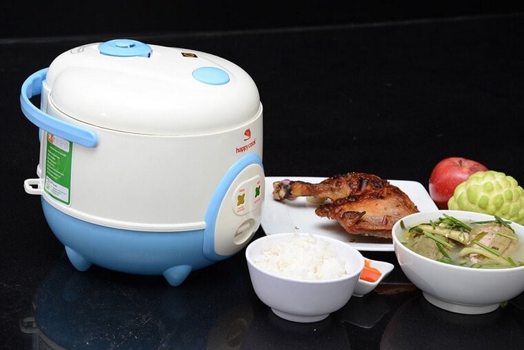 Nồi cơm điện Happycook HC-60 0.6 lít phù hợp cho gia đình có từ 1 - 2 thành viên