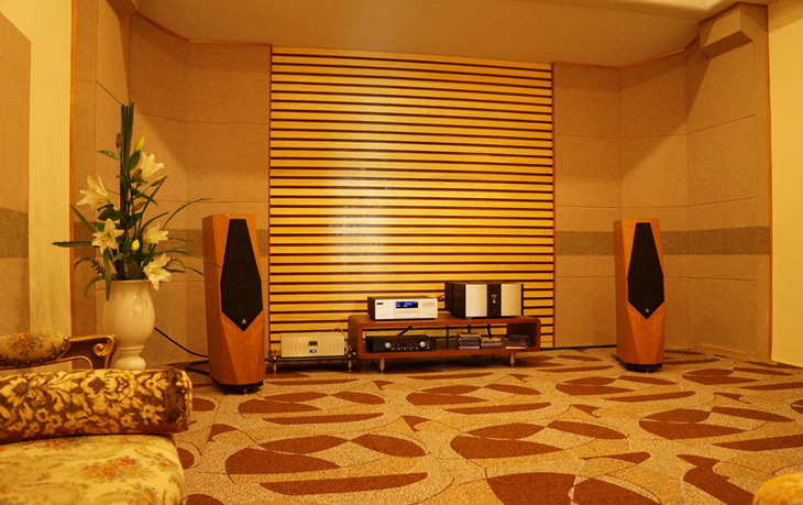 Không gian nghe phù hợp