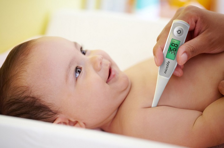 Nhiệt kế điện tử hoạt động dựa vào cảm biến nhiệt