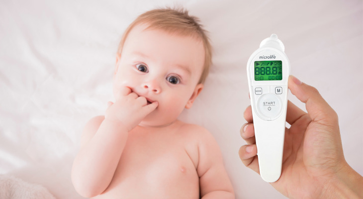 Nhiệt kế điện tử hồng ngoại Microlife IR210