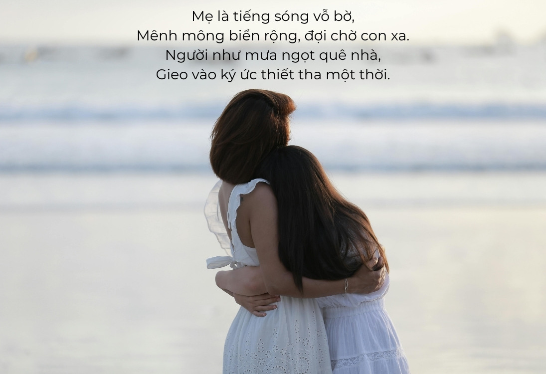 Bài thơ về mẹ xúc động, tình cảm