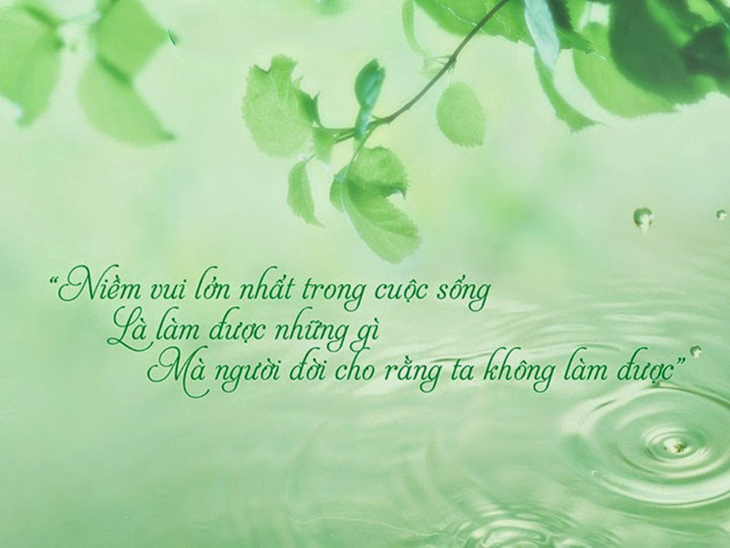 Lời hay ý đẹp về cuộc sống