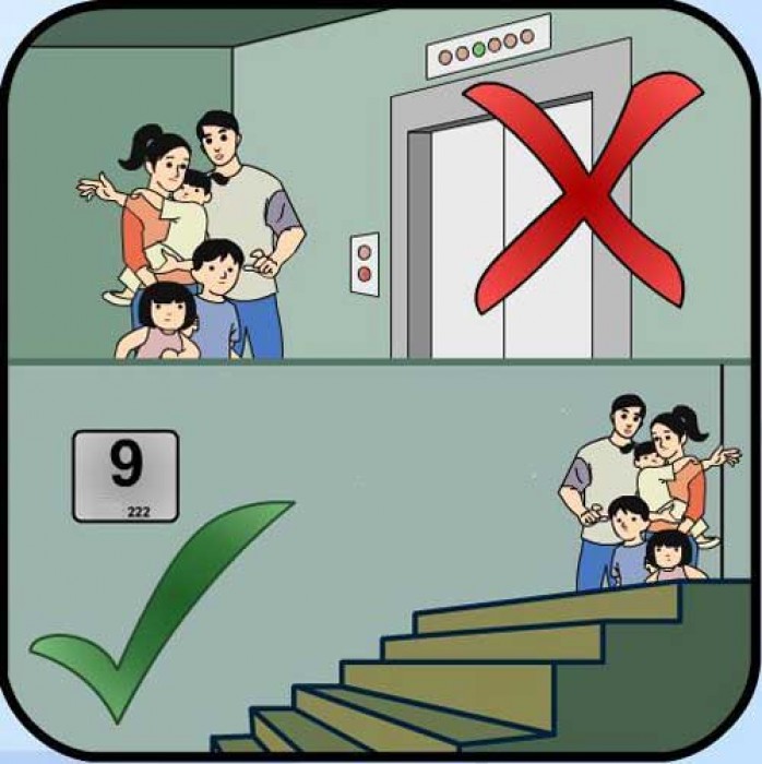 Kỹ năng thoát hiểm cho trẻ