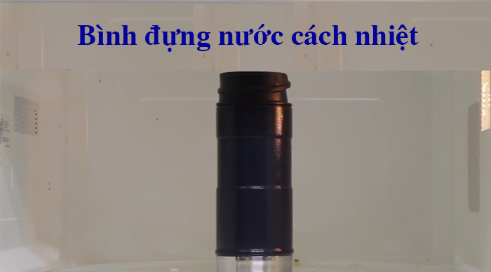 2. Bình đựng nước cách nhiệt