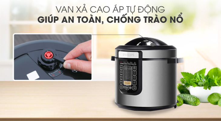Tính năng van xả cao áp tự động