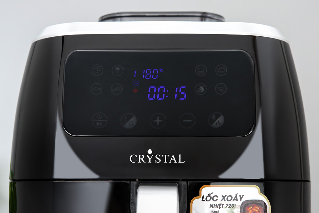 Nồi chiên không dầu Crystal AF7002A-N 6.8 lít