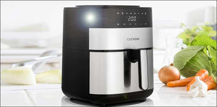 Nồi chiên không dầu Cuckoo CAF-G0510T 5.5 lít được kinh doanh tại Điện máy XANH với giá 2.470.000 VNĐ (cập nhật 05/2023, có thể thay đổi theo thời gian)