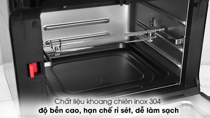 Nồi chiên không dầu Kalite Q12 12 lít có vỏ bằng inox 304 - nhựa PP cao cấp chịu lực tốt