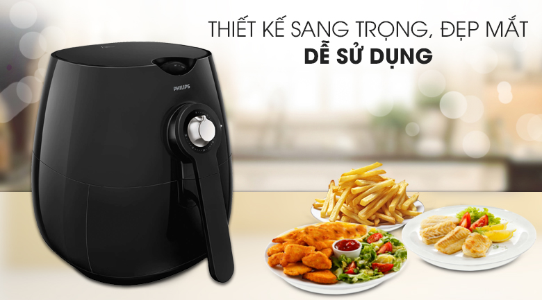 Nồi chiên không dầu Philips HD9218 4.5 lít