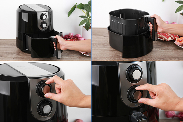 Nồi chiên không dầu Kangaroo KG55AF1 4.7 lít