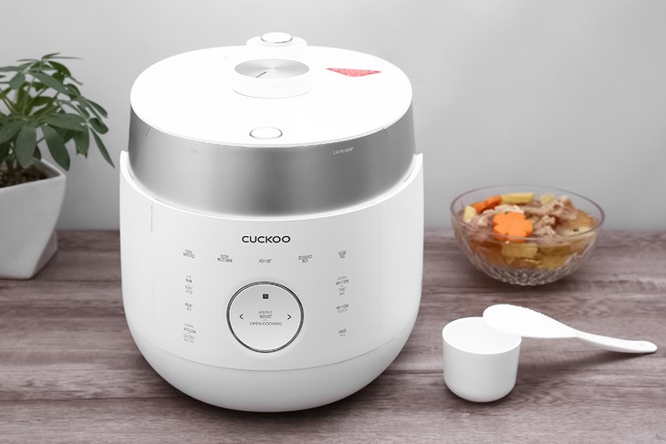 Nồi cơm áp suất cao tần Cuckoo 1.8 lít CRP-LHTR1009F/WHSIVNCV có giá 13.201.000 VNĐ(giá cập nhật 14/04/2023, có thể thay đổi theo thời gian)