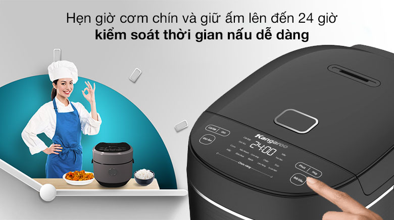 Chức năng giữ ấm của nồi cơm điện cao tần