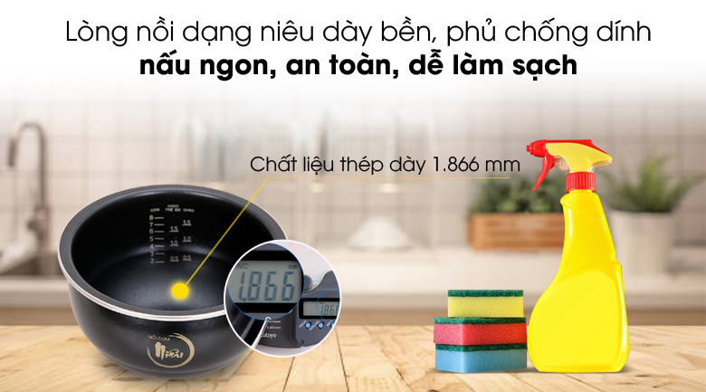 Nồi cơm điện cao tần có độ bền cao
