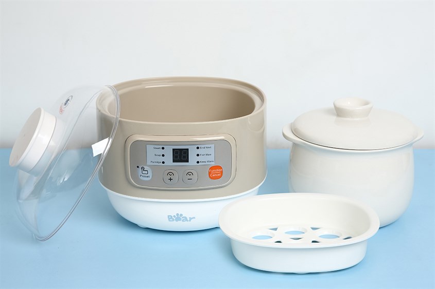 Bạn cần tuân thủ thời gian nấu tối đa được tích hợp sẵn trên nồi nấu chậm Bear 0.8 lít DDZ-A08D1