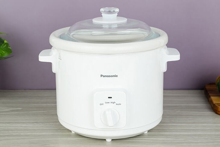 Nồi nấu chậm Panasonic 3 lít NF-N31AWRA sở hữu dung tích 3 lít đáp ứng khẩu phần ăn của 1 - 2 người