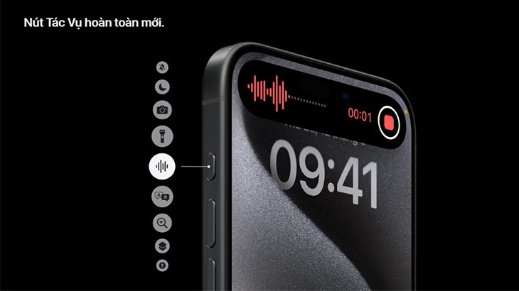 Bạn có thể ghi âm dễ dàng mà không cần mở màn hình