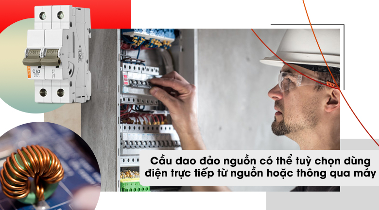 Ổn áp ROBOT 1 Pha 10KVA GR10K090 - Cầu dao đảo nguồn