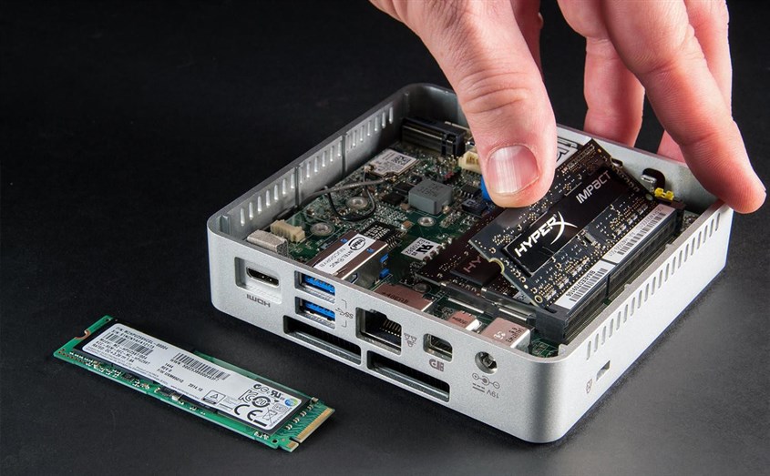 PC Mini có cấu tạo phức tạp, khó tháo lắp