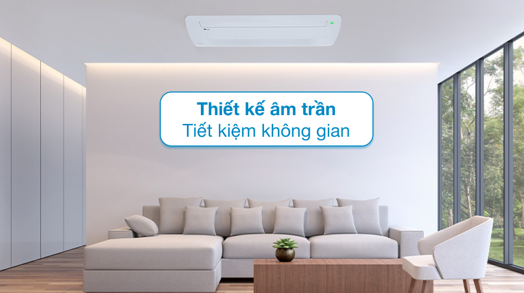 Điều hòa âm trần 1 hướng LG Inverter 10500 BTU ZTNQ12GULA0