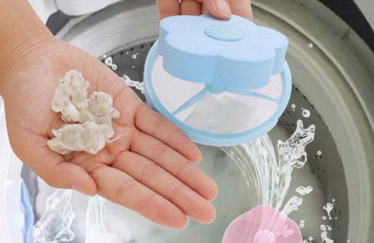 Phao lọc cặn máy giặt không thể lọc các loại rác, cặn có kích thước lớn