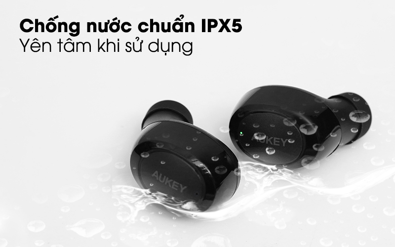 Chống nước chuẩn IPX5, an tâm khi sử dụng