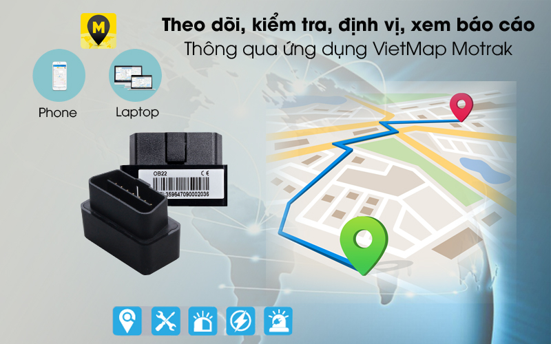 Thiết bị định vị ô tô
